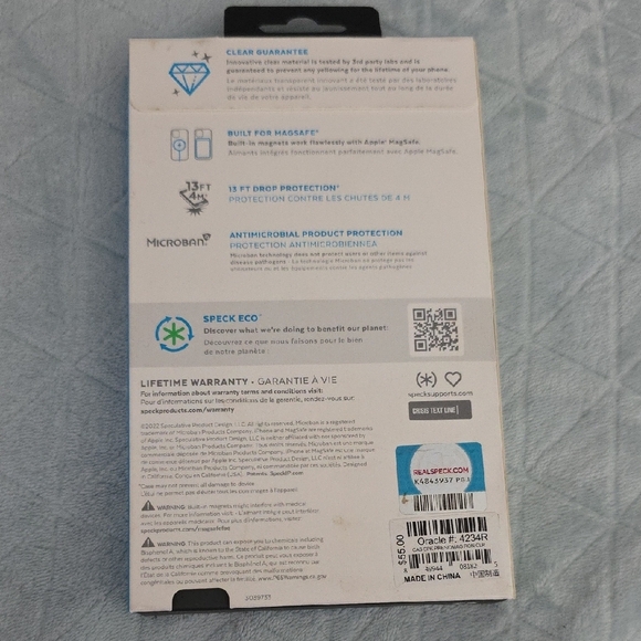 Speck  Presidio Clear Case for iPhone 13 *6.1 Inch* - Picture 3 of 5